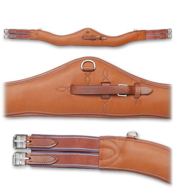 Stubben Contour Girth with  Double End Elastic