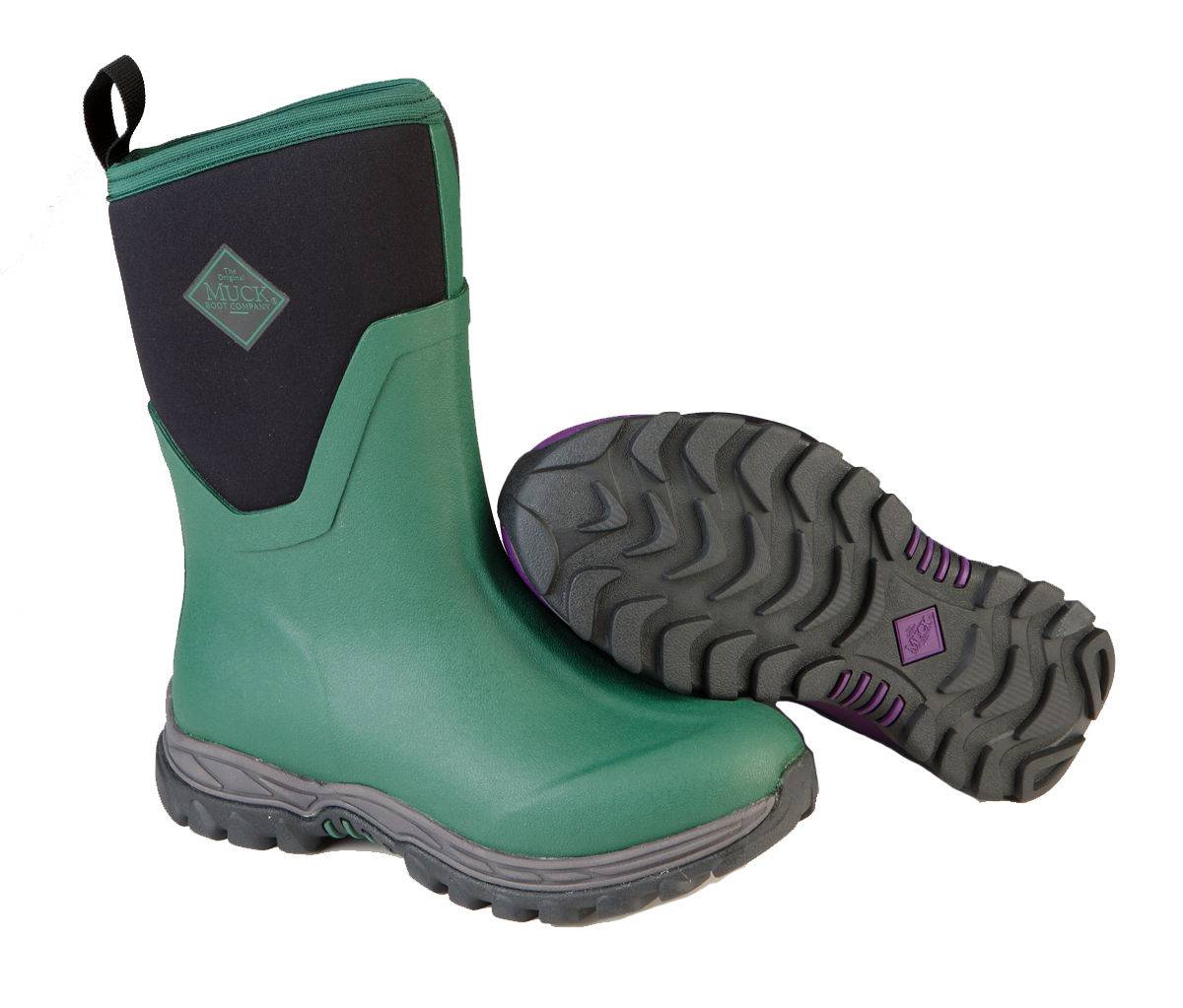 Muck Boots Arctic Sport II Mid - Ladies - Green