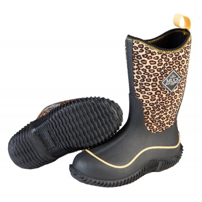 leopard muck boots