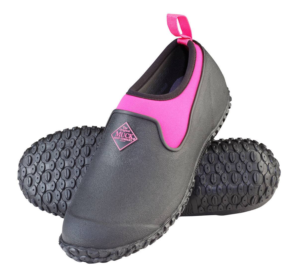 Muck Boots Muckster II Low - Ladies - Black/Pink