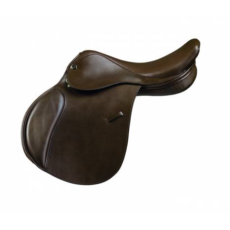 Camelot Close Contact Saddle- Dark Brown