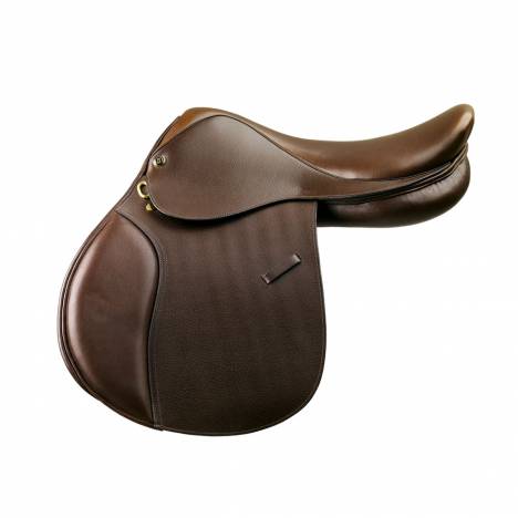 Camelot Close Contact Saddle - Kids - Dark Brown