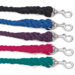 Equi-Essentials 3-Ply Cotton Lead with Chrome Plated Snap