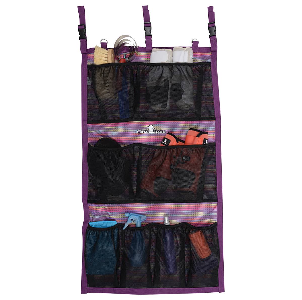 5-828155 Classic Equine Hanging Groom Case - Plum Daze sku 5-828155