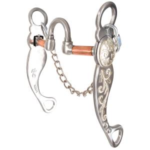 Classic Equine Les Vogt Roper Correction Bit With Swivel Cheeks