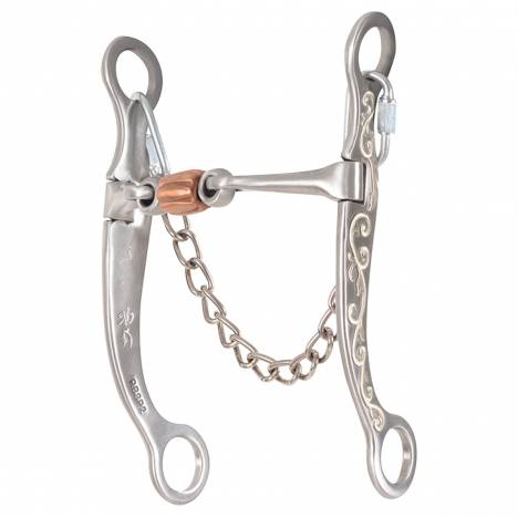 Classic Equine Les Vogt Roper 3 Piece Bit