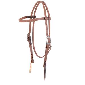 Martin Harness Leather Browband- Natural
