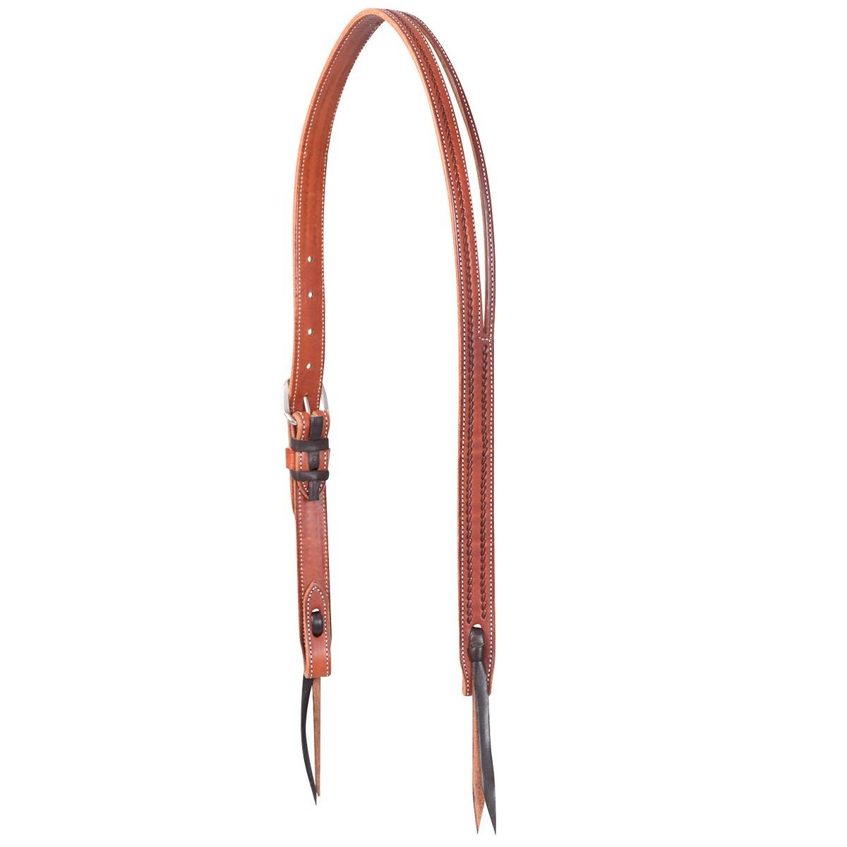 5-828371 Martin Ranahan Split Ear Floral Headstall- 1 sku 5-828371