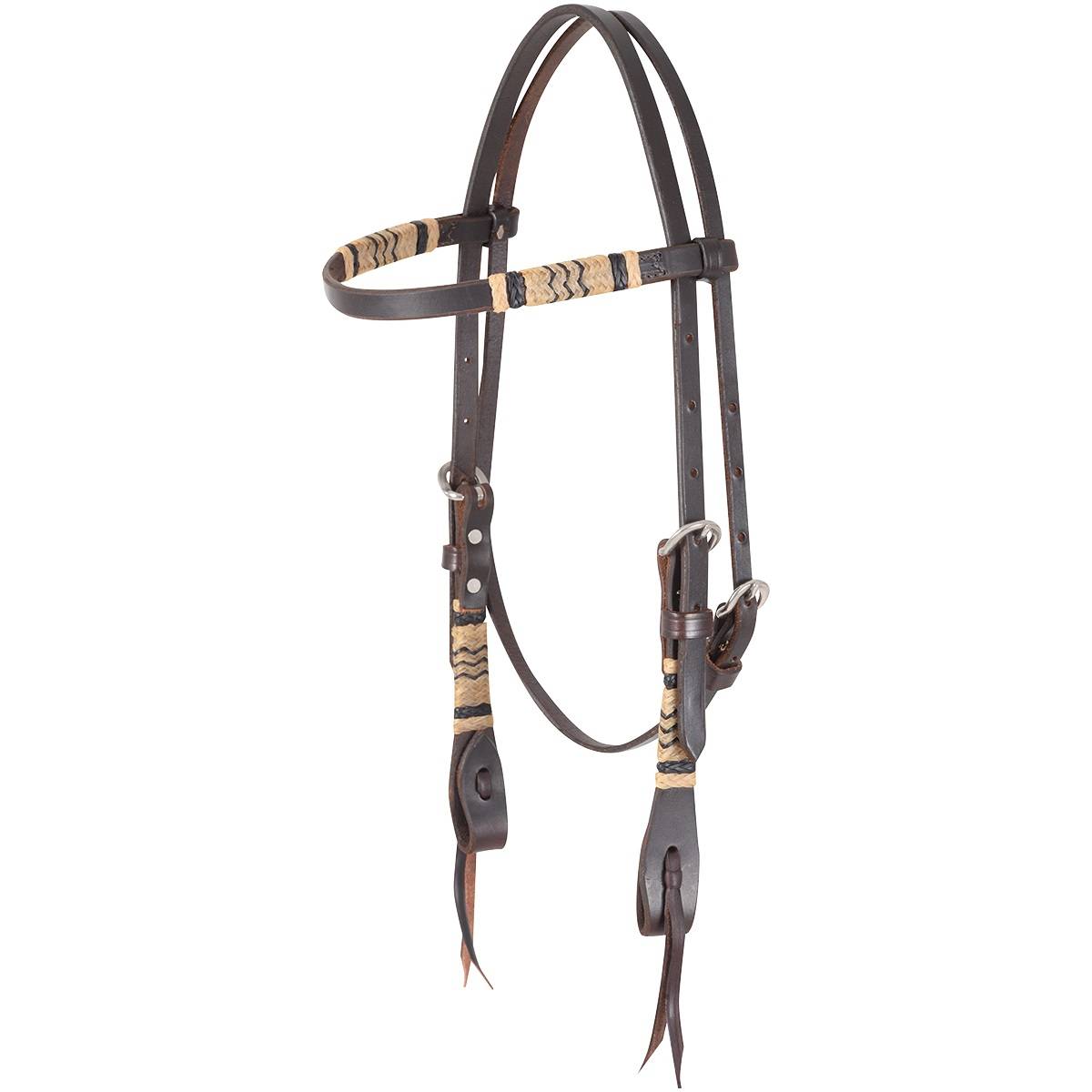 5-828374 Martin Rawhide Braided Browband Headstall sku 5-828374