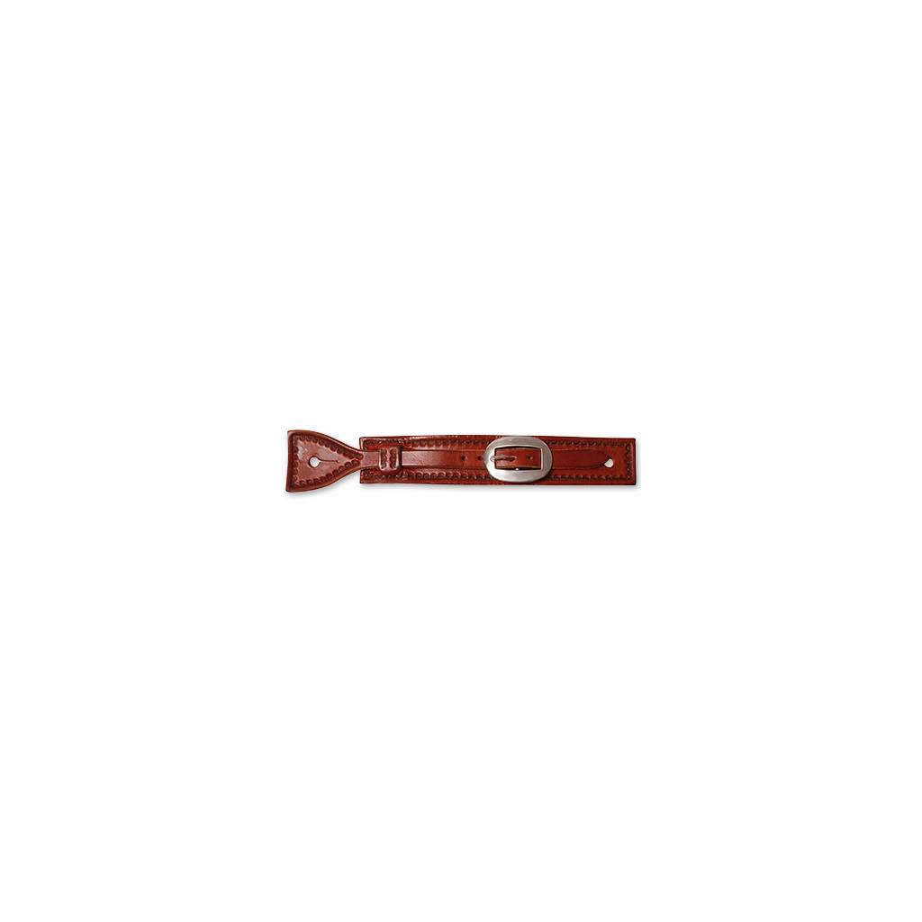 Martin Western Square Slide Spur Strap- Chestnut