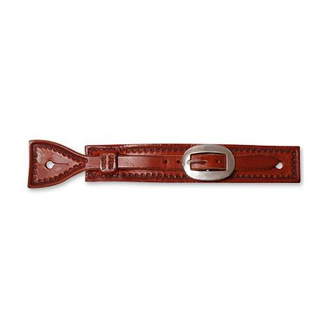 Martin Western Square Slide Spur Strap- Chestnut