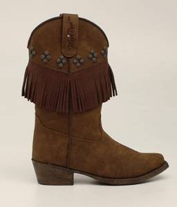 5-830329 Blazin Roxx Annabelle Fringed Snip Toe Western Boo sku 5-830329