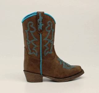 5-830338 Blazin Roxx Caroline Snip Toe Western Boot - Toddl sku 5-830338