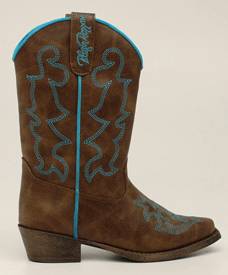 5-830365 Blazin Roxx Caroline Snip Toe Western Boot - Youth sku 5-830365