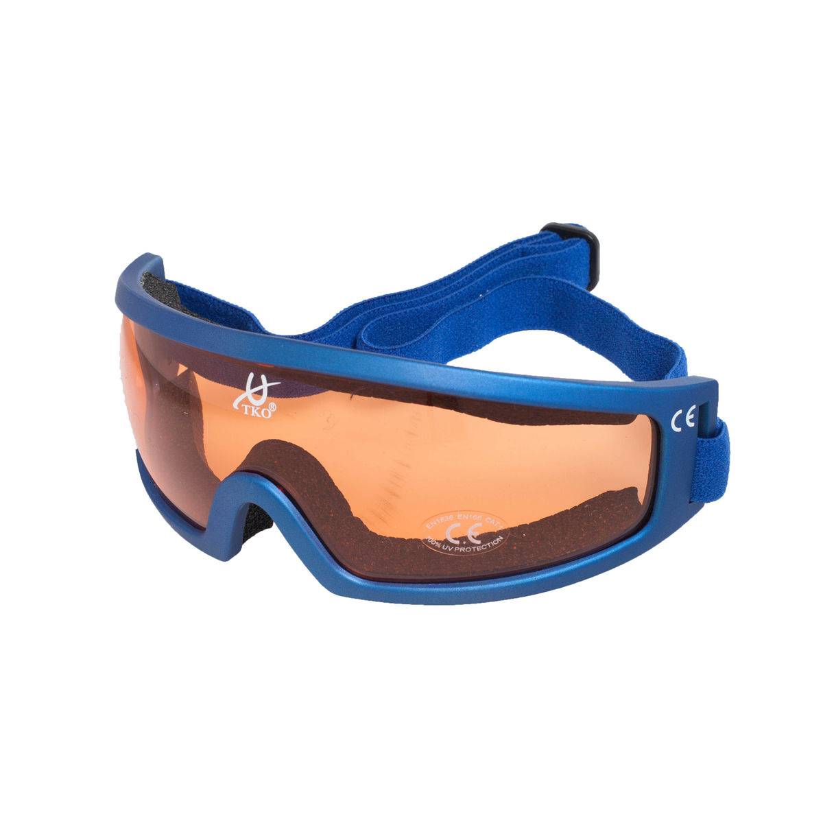 TKO Aerodynamic Framed Polycarbonate Evolution Mode Race Goggles