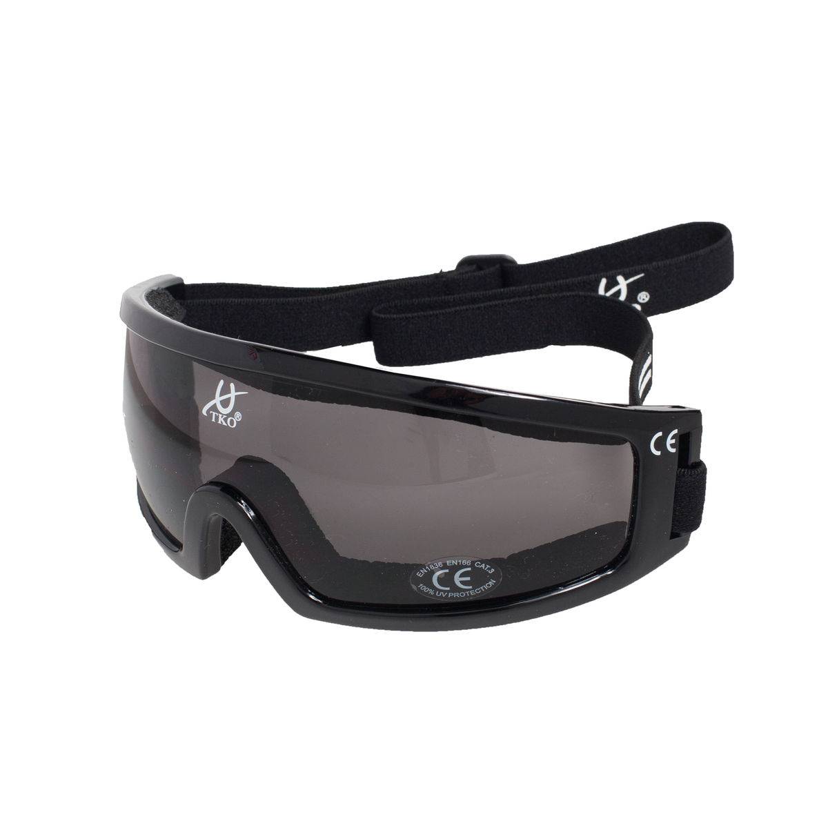 TKO Aerodynamic Framed Polycarbonate Evolution Mode Race Goggles