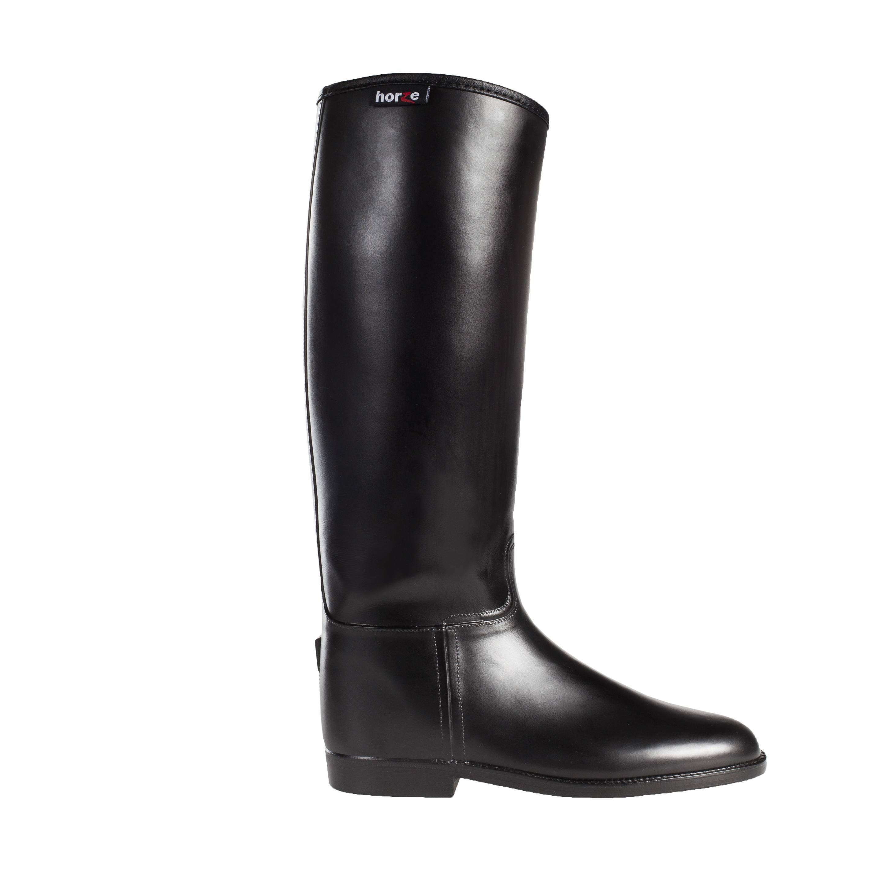 HorZe Junior Rubber Riding Boots - Black