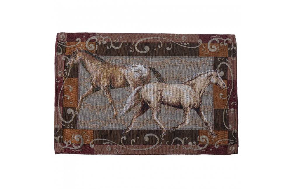Tough1 Running Horses Placemat Set EquestrianCollections