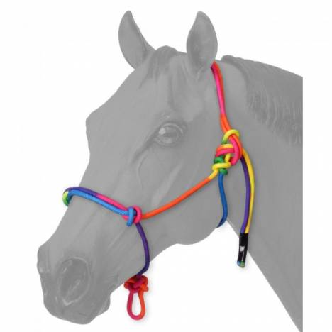 Tough-1 Multi-Colored Miniature Rope Halter