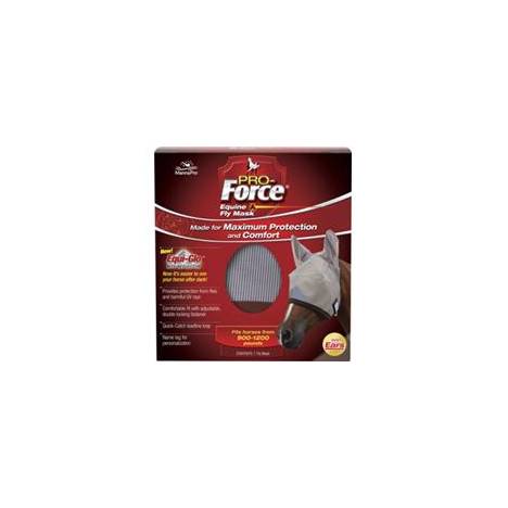 Pro-Force Equine Fly Mask With Ears & Equi-Glo