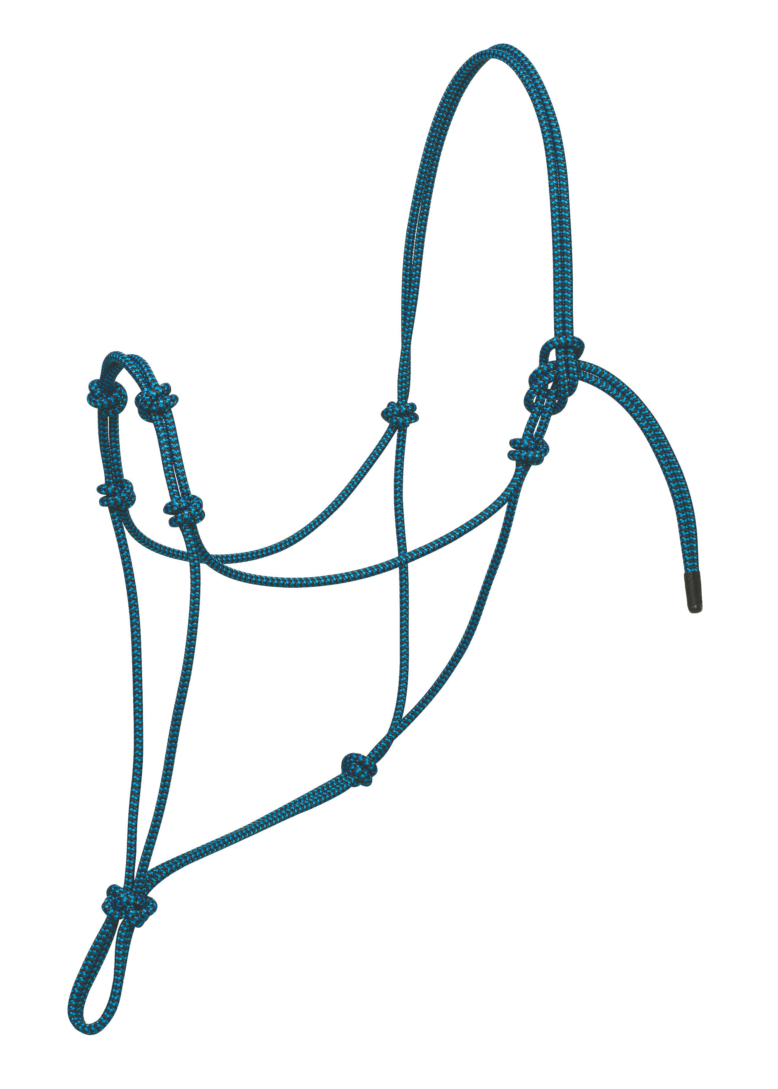 Large, Blue/Black) - Weaver Leather Silvertip Four Knot Rope Halter 並行輸入品  lcWEcvp78H, その他の競技種目 - www.danilomelhor.com.br