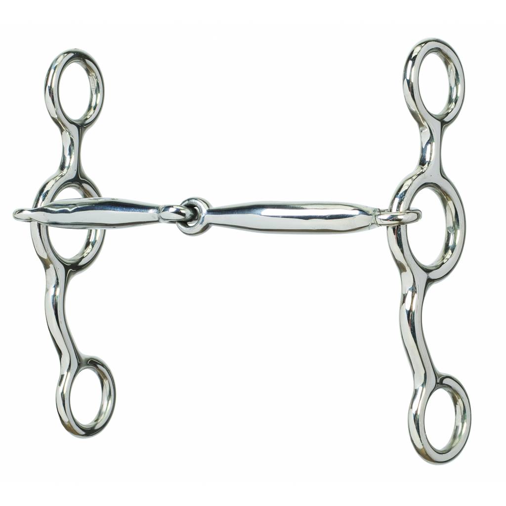 Weaver All Purpose Bit with Sweet Iron Smooth Snaffle Mouth