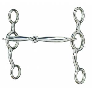 Weaver All Purpose Bit with  Sweet Iron Smooth Snaffle Mouth