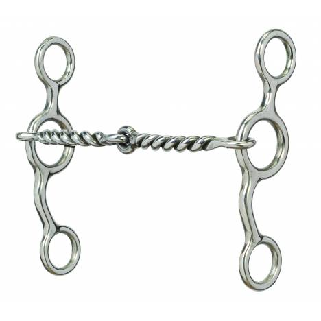 Weaver All Purpose Bit with Sweet Iron Twisted Wire Snaffle Mouth