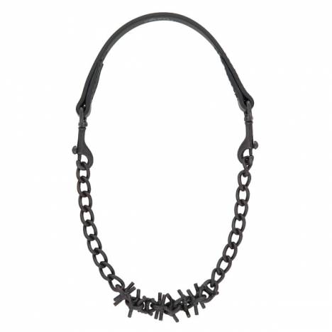 Weaver Brahma Web Oil Rubbed Prong Goat Collar