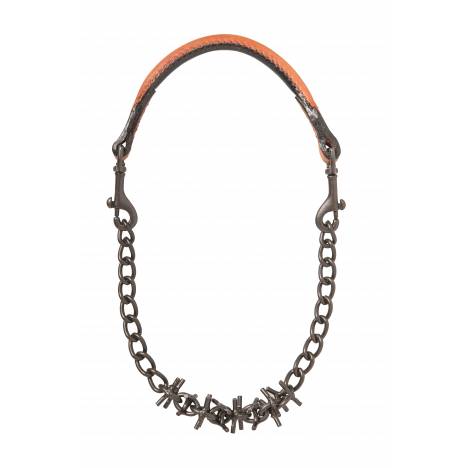 Weaver Oil Rubbed Pronged Chain Goat Collar