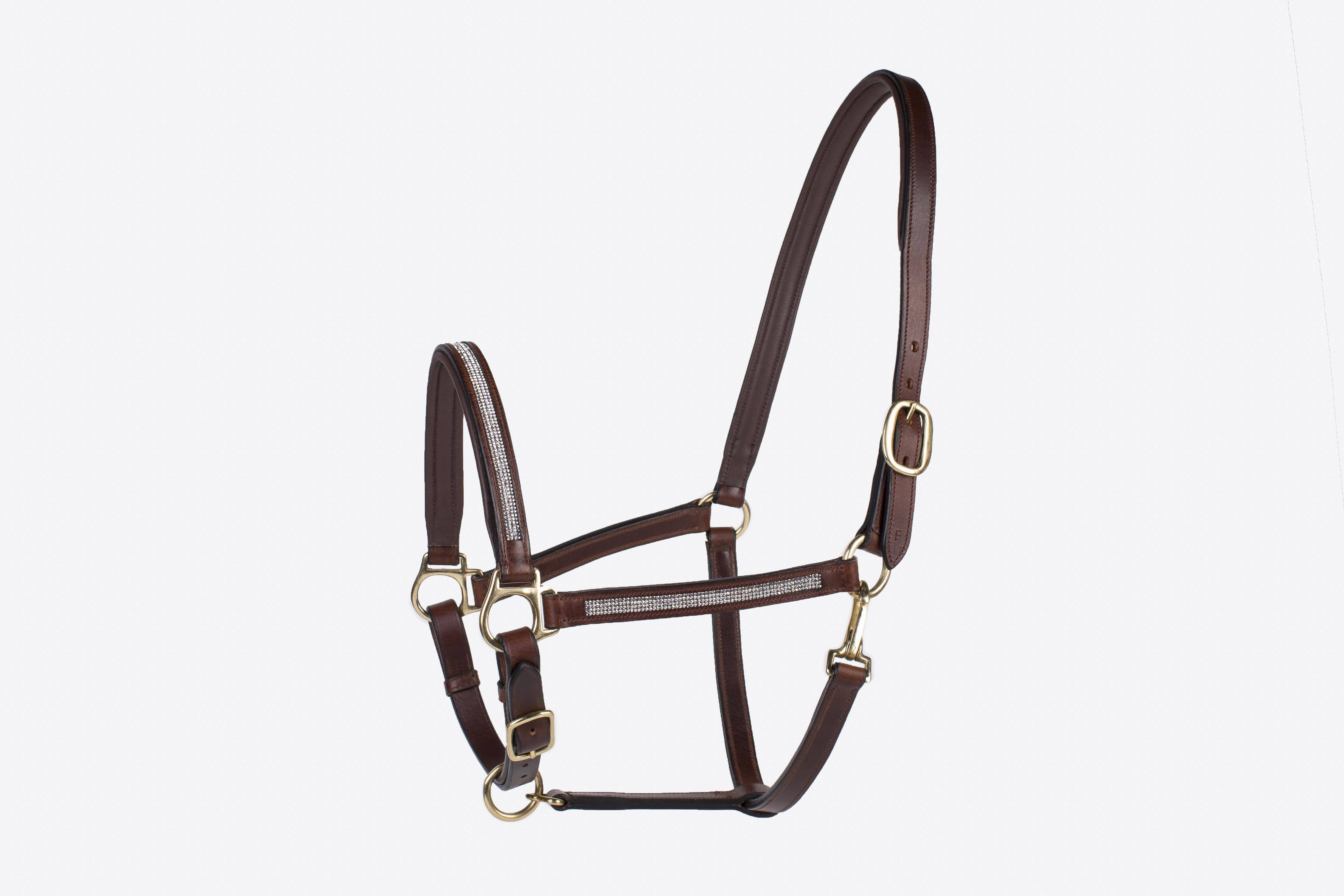 Millstone Padded Leather Rhinestone Halter