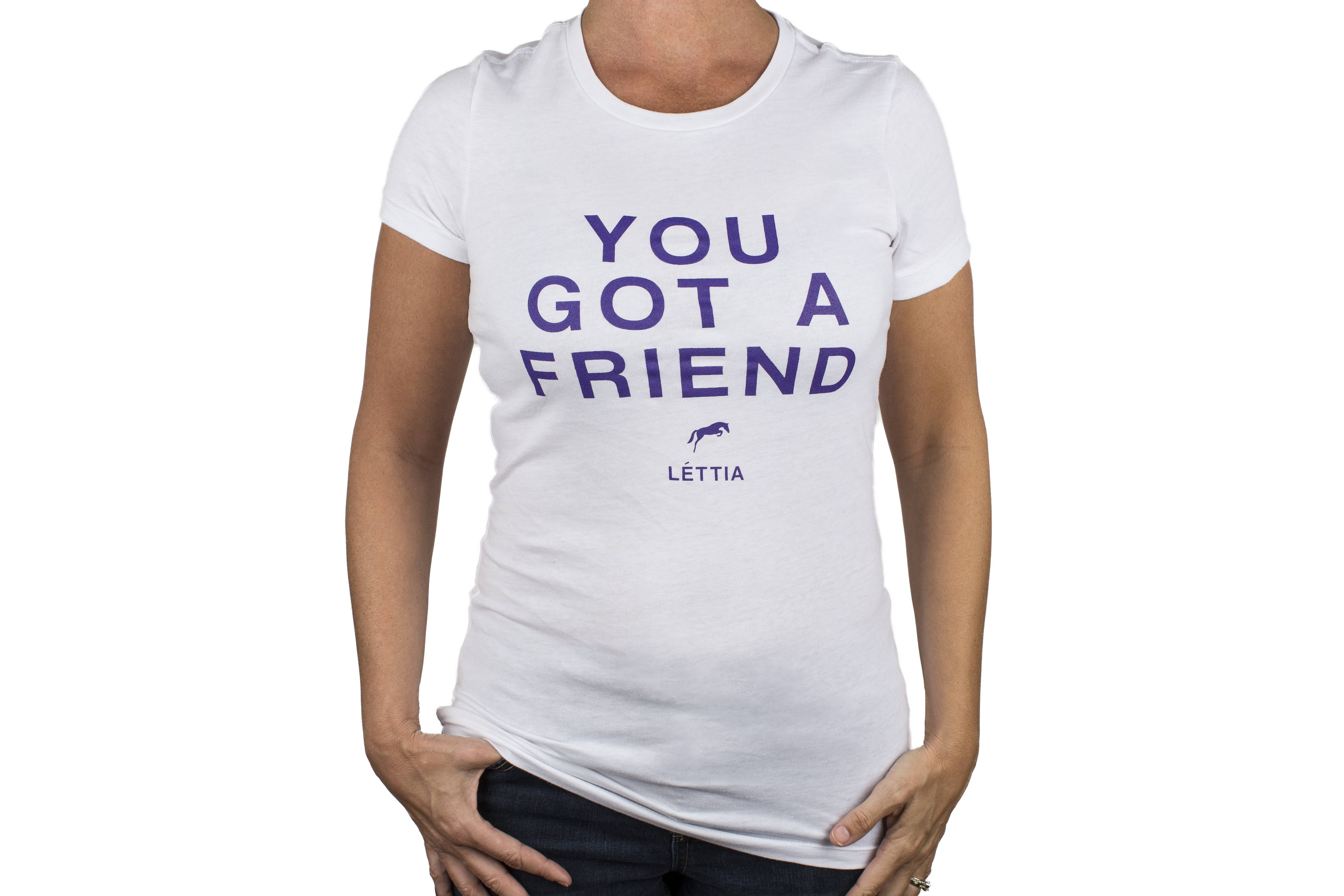 5-842252 Lettia Ladies You Got A Friend T-Shirt sku 5-842252