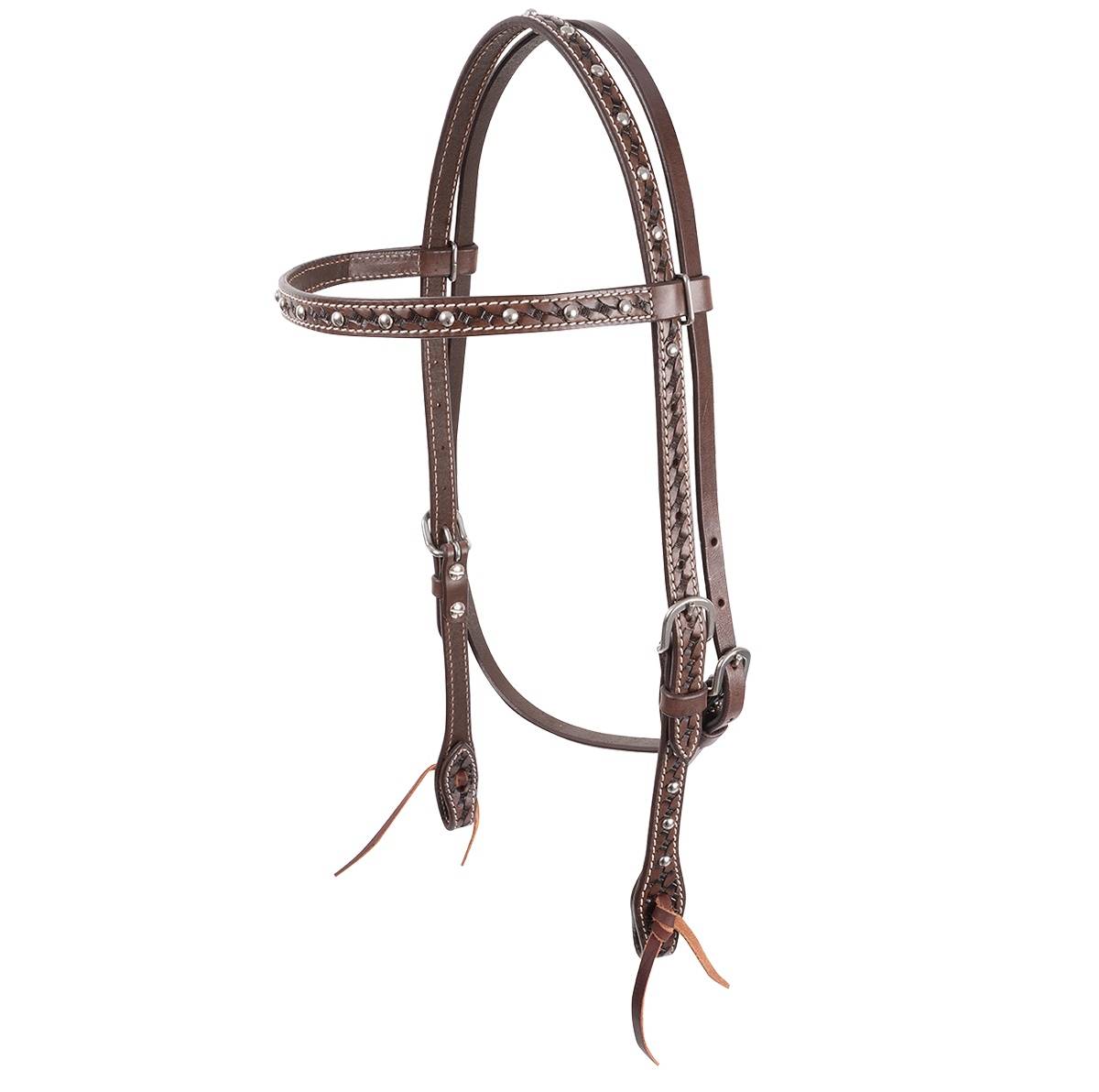 5-842778 Cashel Silver Dotted Browband Headstall sku 5-842778