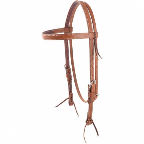 Cashel Lined Harness Leather Browband Headstall