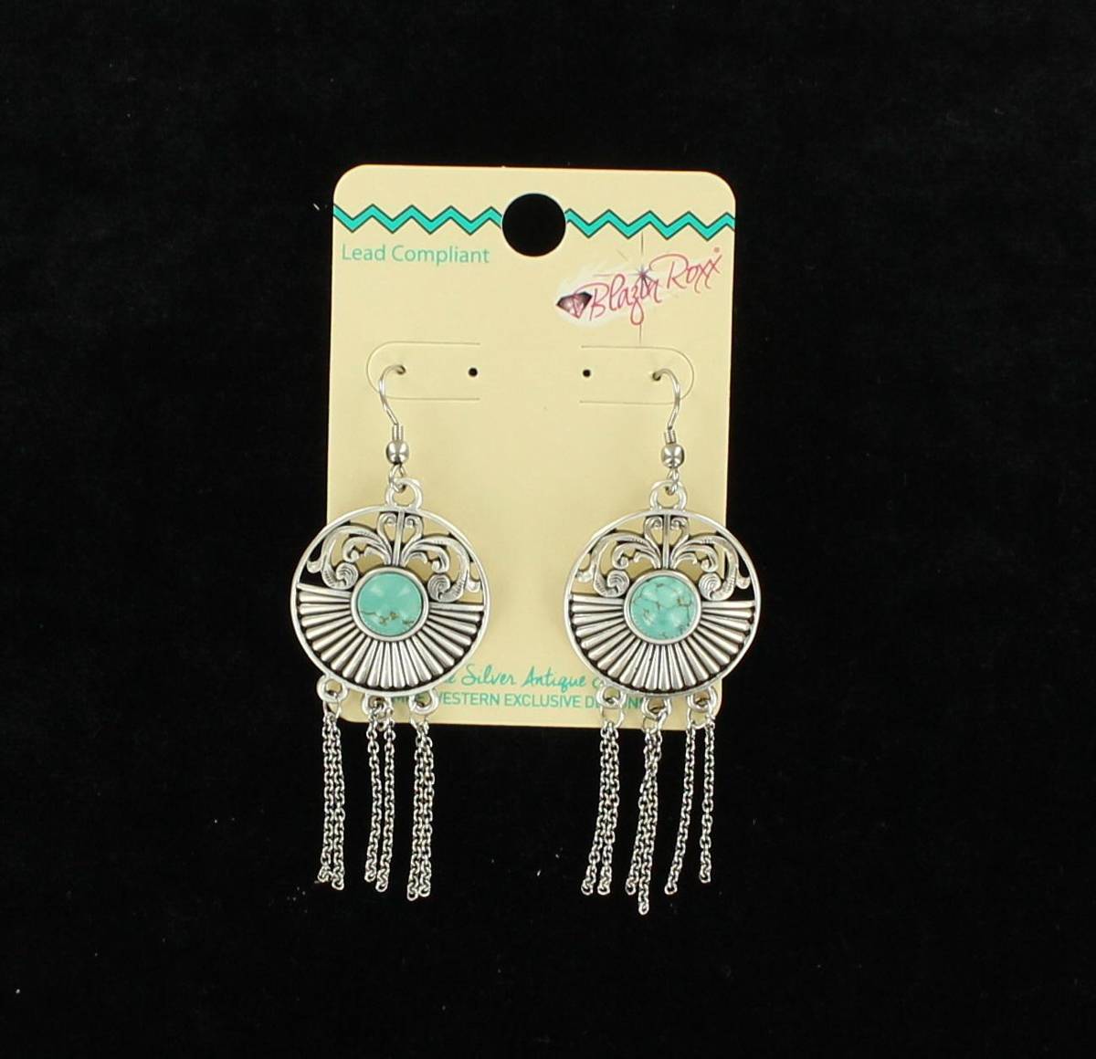 Blazin Roxx Medallion Earrings