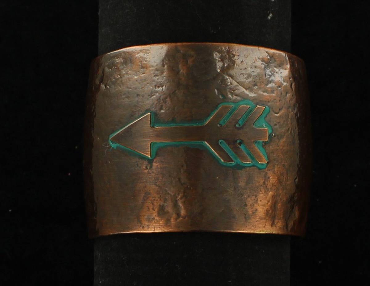 Blazin Roxx Hammered Arrow Copper Cuff Bracelet