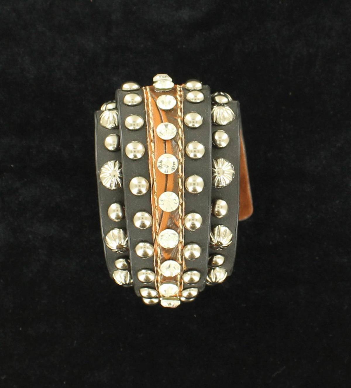 Blazin Roxx Studded Cuff Bracelet