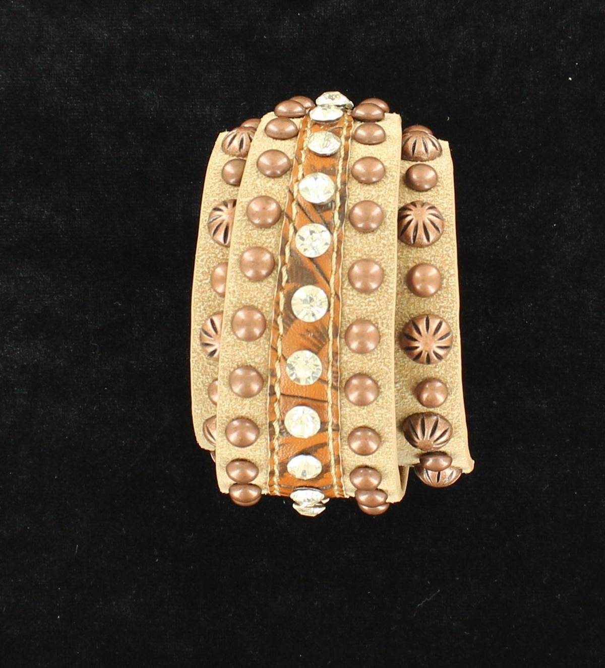 Blazin Roxx Studded Cuff Bracelet