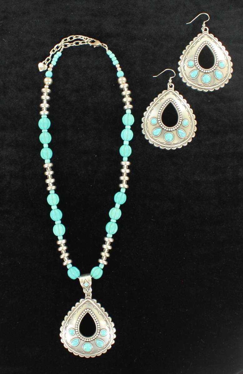 Blazin Roxx Teardrop  Jewelry Set