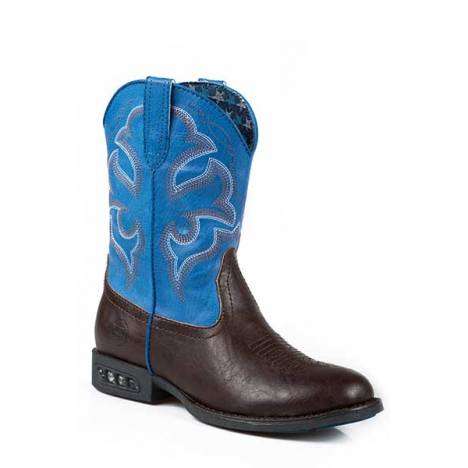 Roper Boys Lightning Light Up Western Boot- Boy's