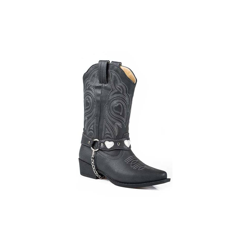 Roper Dale Narrow Toe Fashion Western Boot- Girl's