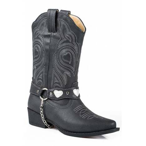 Roper Dale Narrow Toe Fashion Western Boot- Girl's