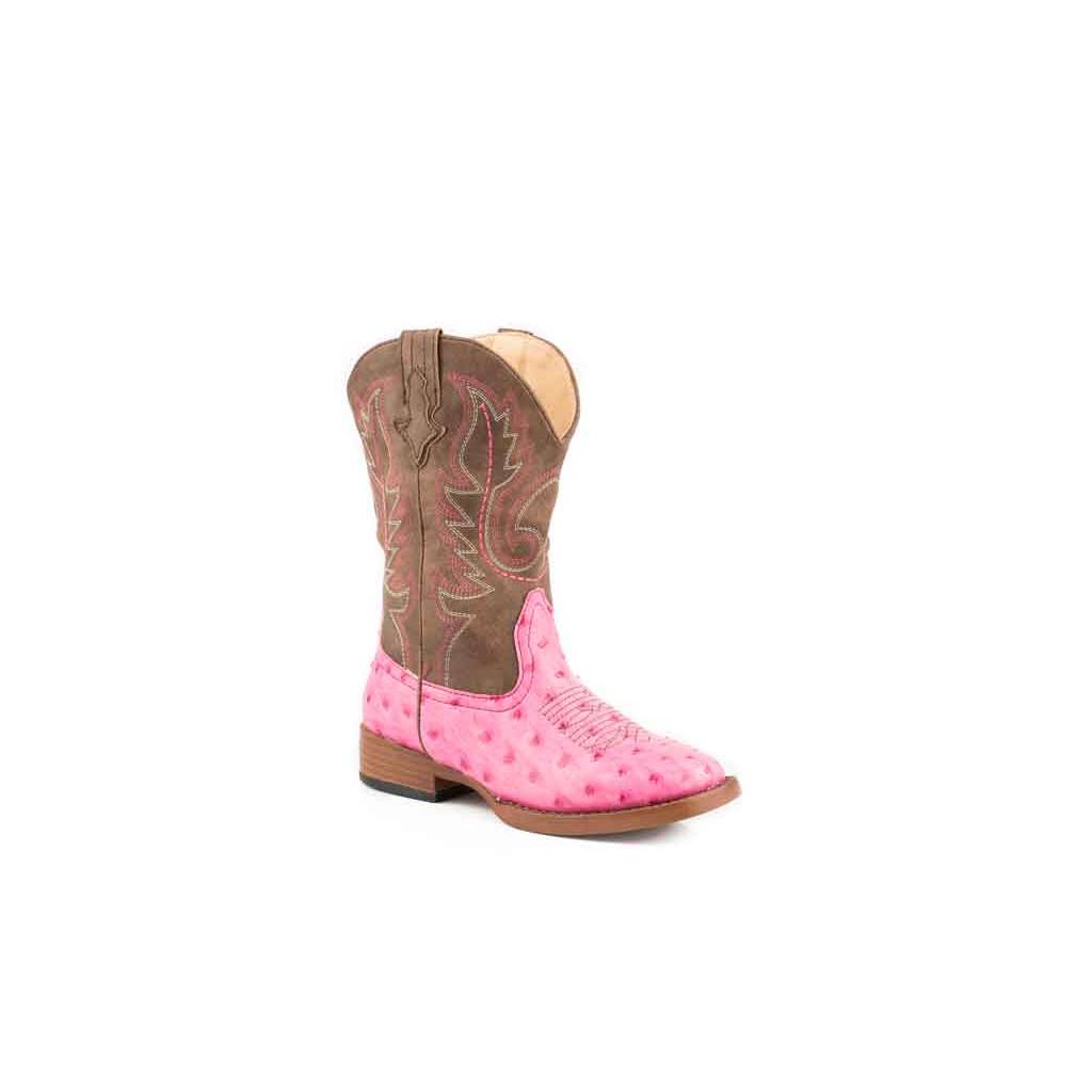 Roper Annabelle Square Toe Western Boot- Girl's