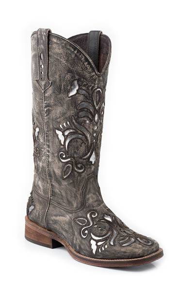 Roper Belle Square Toe Western Boot- Ladies