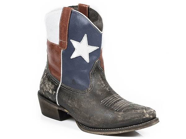 Roper Texas Beauty Snip Toe Ankle Boot-  Ladies