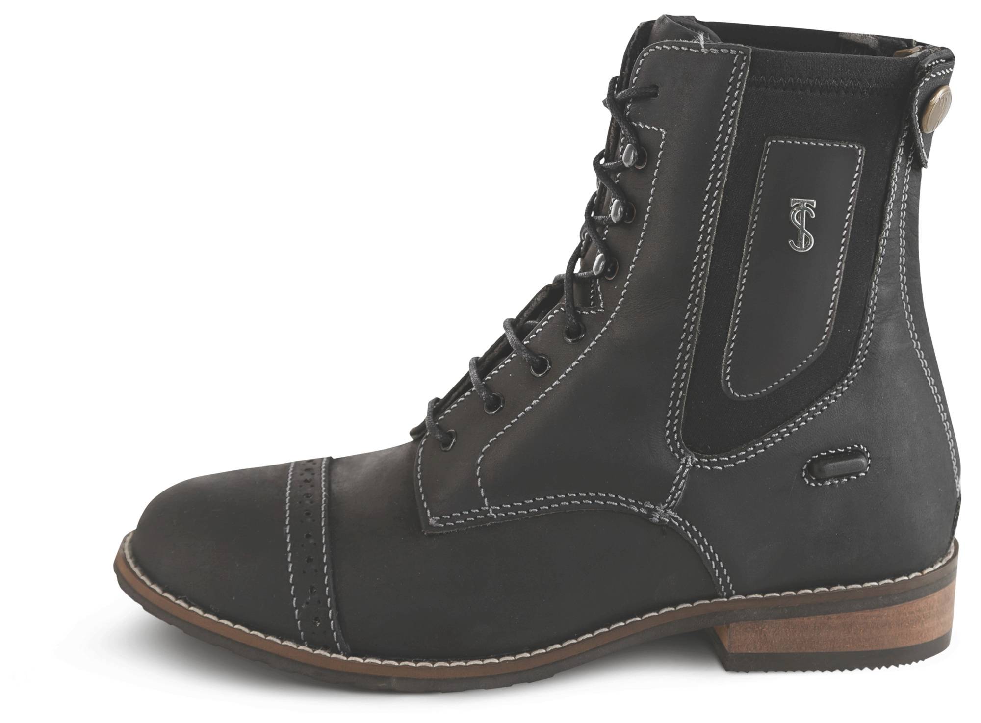 Tredstep Spirit Nubuck Lace Rear Zip Paddock Boots