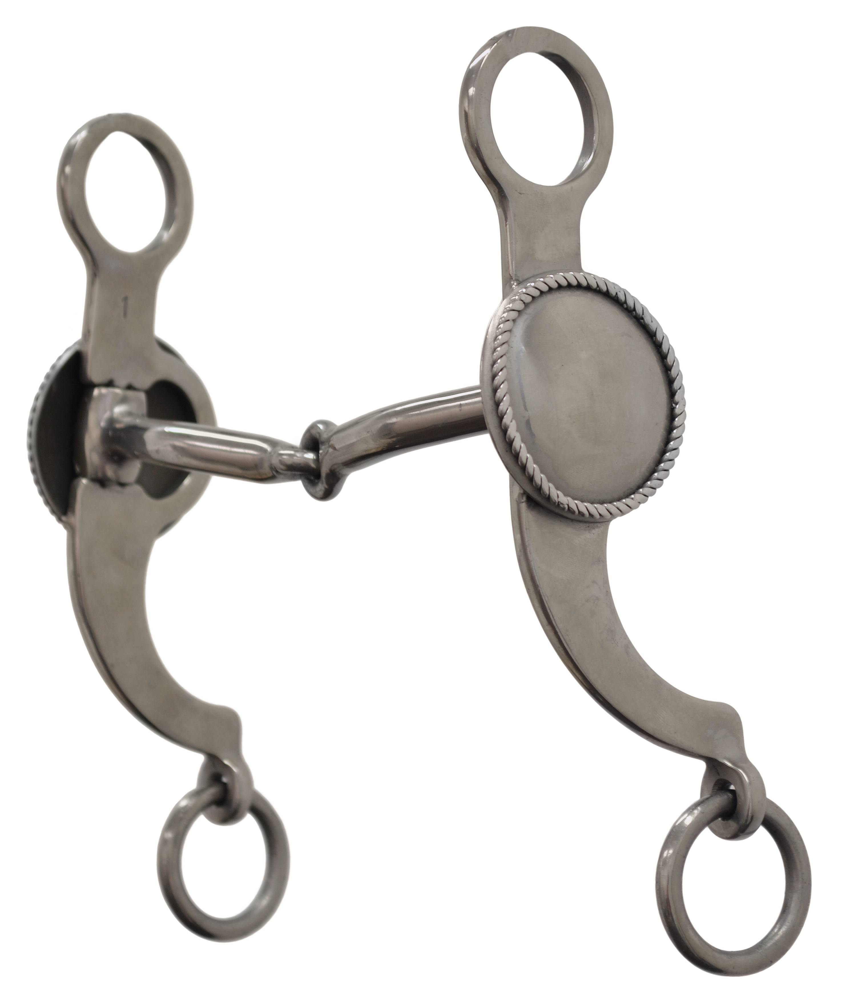 Red River Bit Heavy Large Twisted O Ring Snaffle