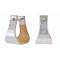 Partrade Stainless Steel Covered Wood Stirrups