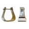 Partrade Stainless Steel Covered Wood Stirrups