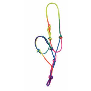 Equi-Sky Rainbow Rope Halter -Mini